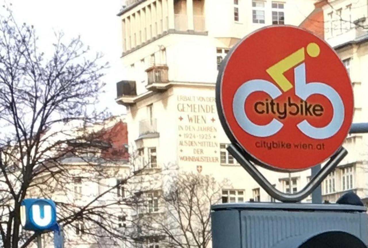 Zentrumnah Direkt An Ubahn Bei Un-Vic Und Am Badestrand Wien Eksteriør billede